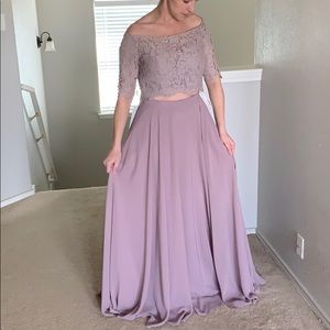Dusty Purple Bridesmaid Dress